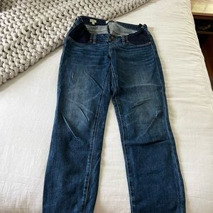 MADEWELL Maternity Boyfriend Jean size 28